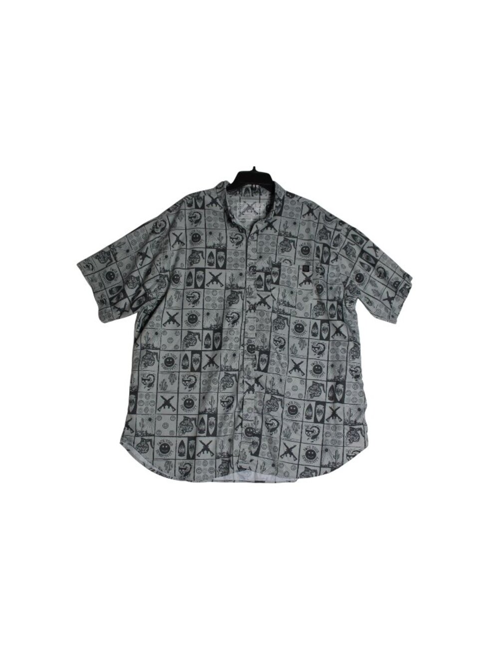Black Rifle Coffee Performance Button Down Shirt Men's 3XL XXXL